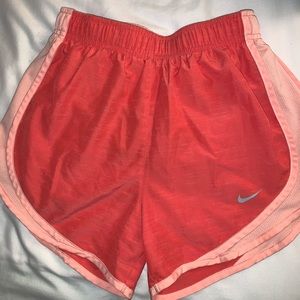 Dark Coral Nike Shorts